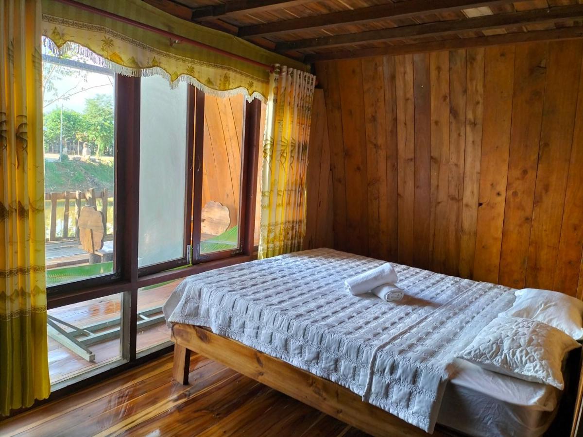 Rice Straw Green Lodge- Resort Quan Tom Экстерьер фото