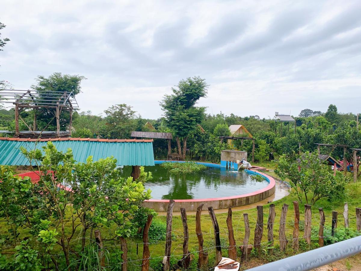 Rice Straw Green Lodge- Resort Quan Tom Экстерьер фото