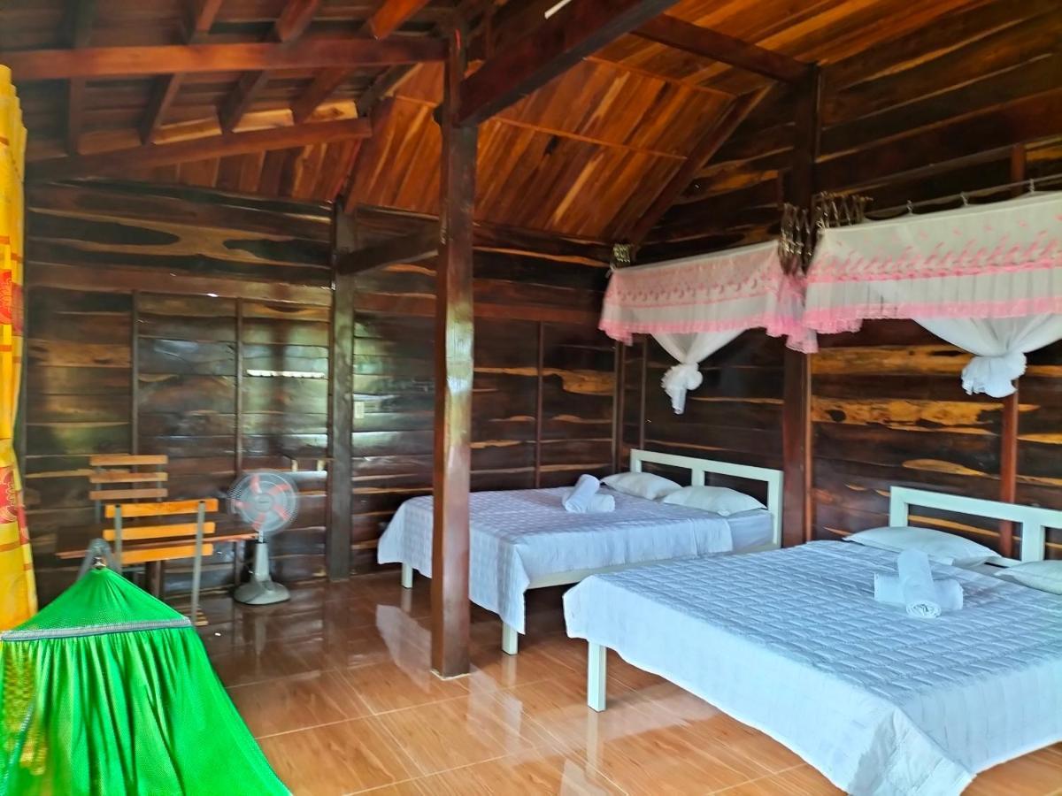 Rice Straw Green Lodge- Resort Quan Tom Экстерьер фото