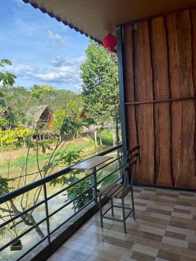Rice Straw Green Lodge- Resort Quan Tom Экстерьер фото