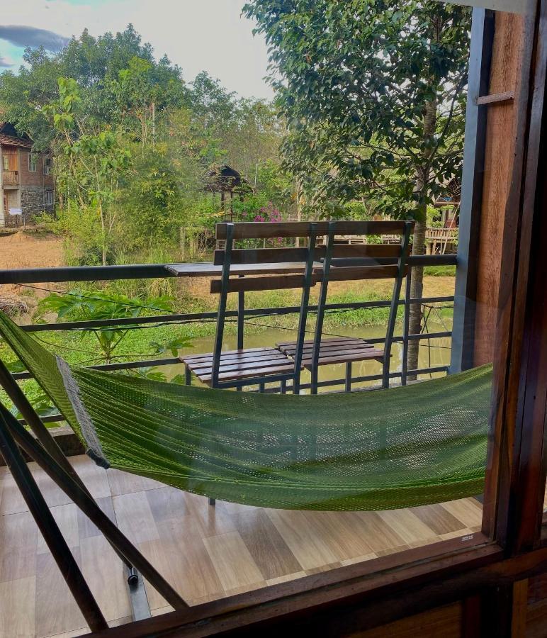 Rice Straw Green Lodge- Resort Quan Tom Экстерьер фото