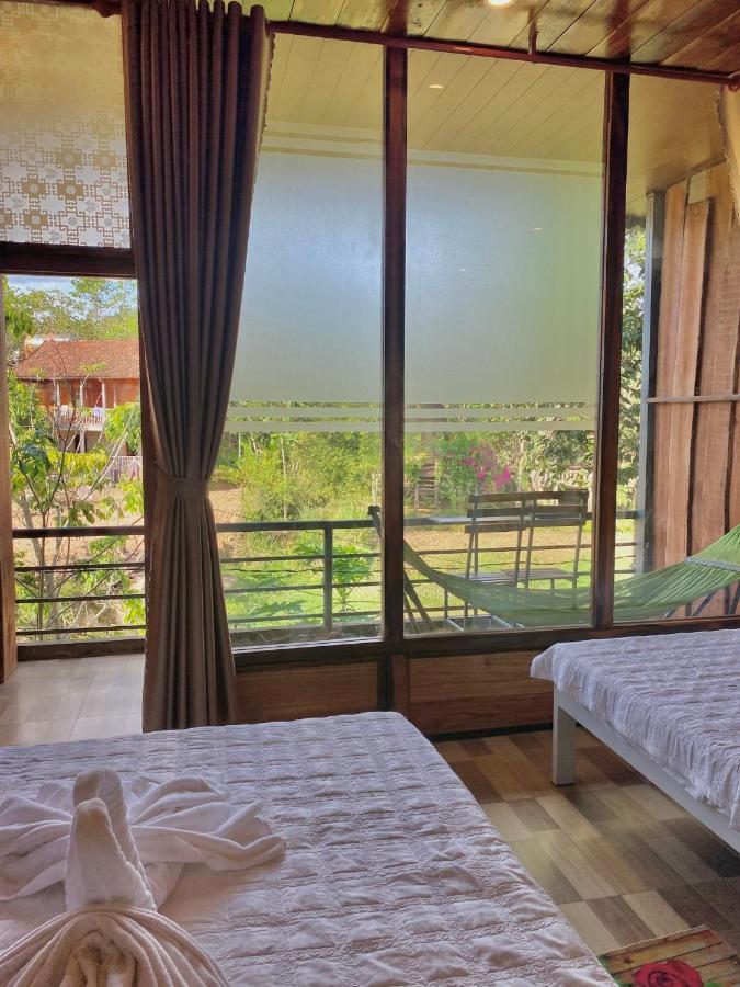 Rice Straw Green Lodge- Resort Quan Tom Экстерьер фото